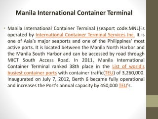 Port and Harbor Engineering | PPTX