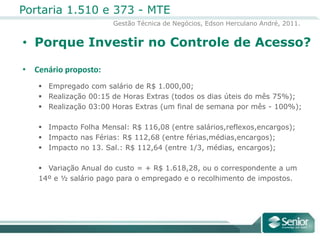 Procedimentos internos;