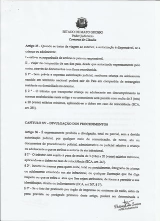 Portaria Fórum da Comarca de Cláudia/MT 2012