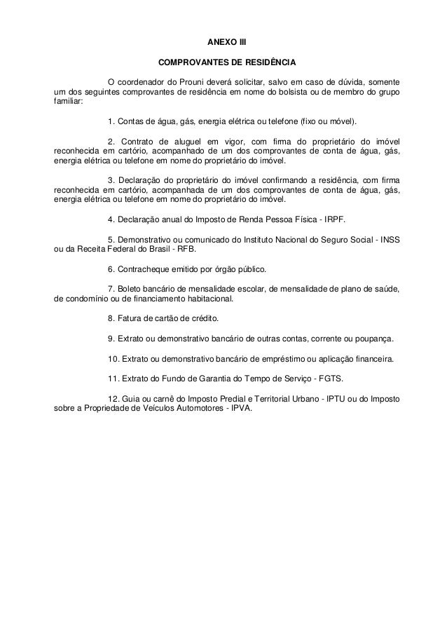 Portaria Normativa MEC 11/2013 - Regulamenta o Processo 