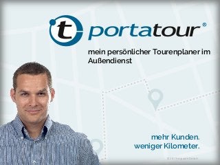 portatour® - mein persönlicher Tourenplaner im Außendienst Slide 1
