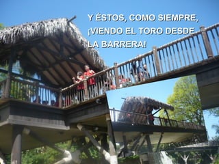 Y ÉSTOS, COMO SIEMPRE,Y ÉSTOS, COMO SIEMPRE,
¡VIENDO EL TORO DESDE¡VIENDO EL TORO DESDE
LA BARRERA!LA BARRERA!
 