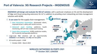 5G In Next Generation IoT: A Key Enabler for Smart Ports | PDF