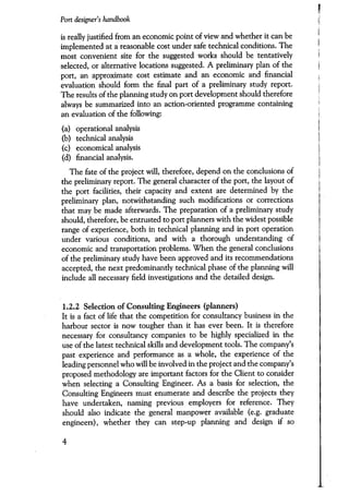 Port designers handbook