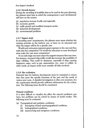 Port designers handbook