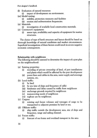 Port designers handbook