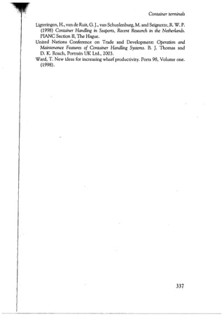 Port designers handbook