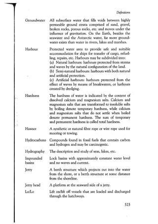 Port designers handbook