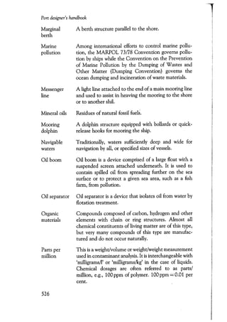 Port designers handbook
