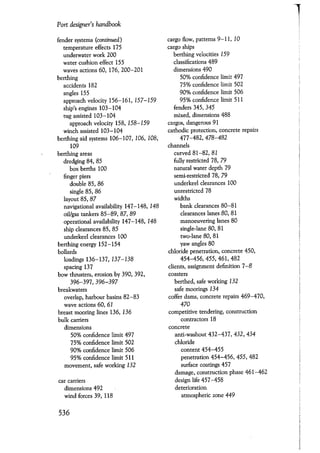 Port designers handbook