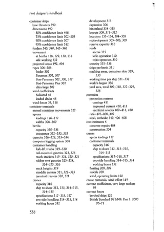 Port designers handbook
