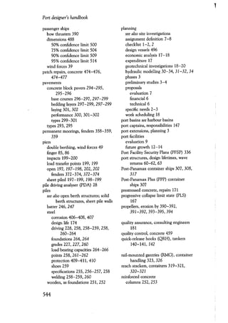 Port designers handbook