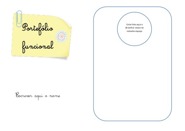 PortefóliofuncionalEscrever aqui o nomeColar foto aqui edesenhar corpo norestante espaço 