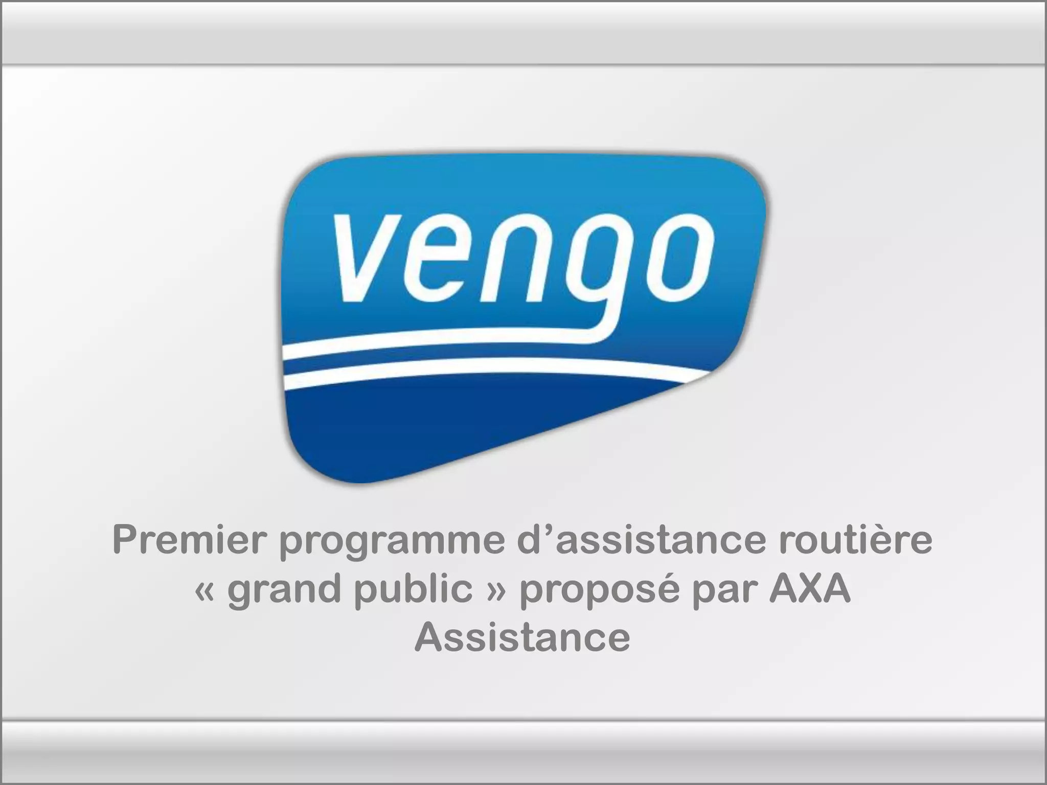 Premier programme d’assistance routière « grand public » proposé par AXA Assistance