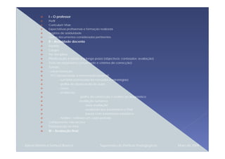 Portefolio Instrumento Supervisao
