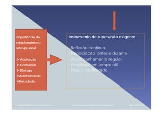 Portefolio Instrumento Supervisao