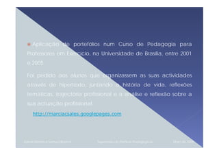 Portefolio Instrumento Supervisao