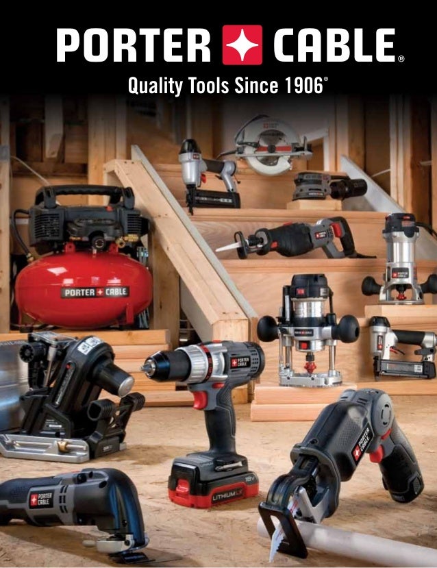 Porter Cable Tools Catalog