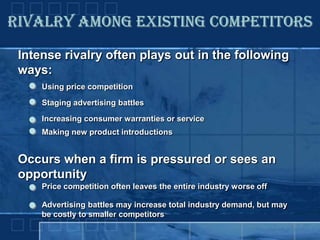 Porter's 5 Force Model
