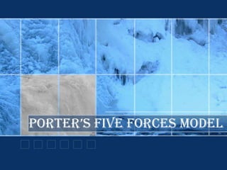 PORTER’s FIVE FORCEs MODEL

 