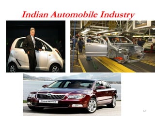 Indian Automobile Industry




                             12
 