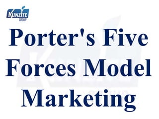 Porter's Five
Forces Model
Marketing
 