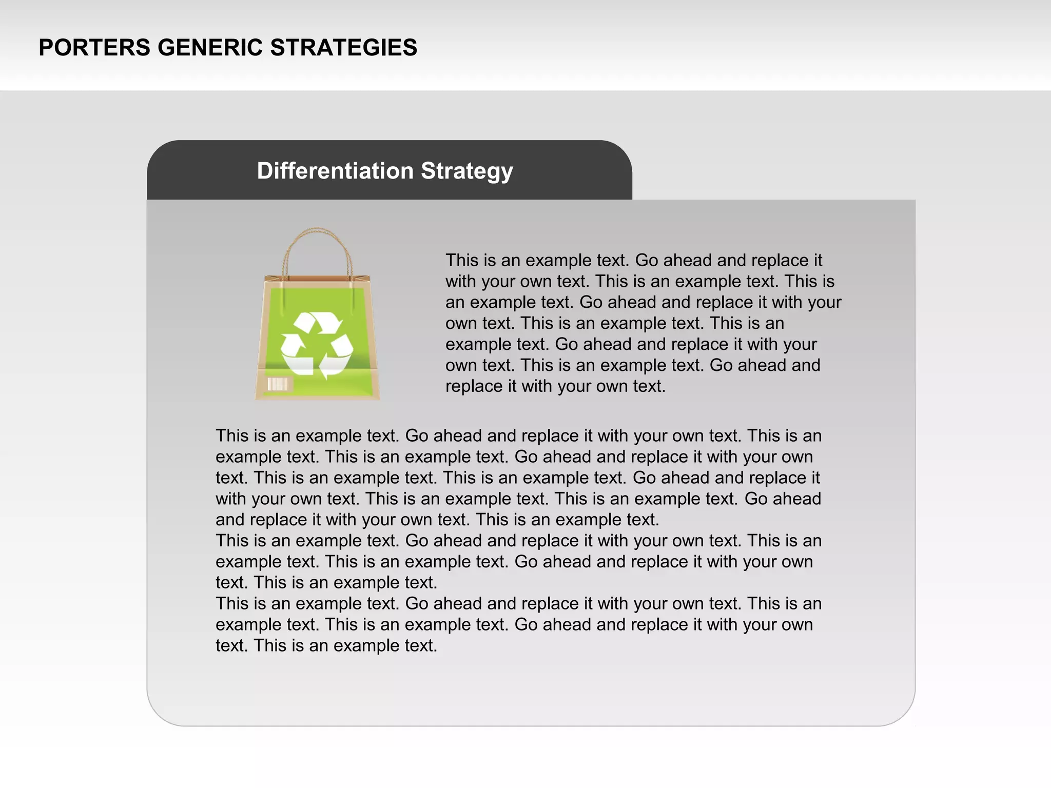 Porter's Generic Strategies Diagram | PPT