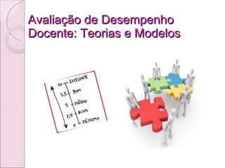 Avaliação de Desempenho Docente: Teorias e Modelos 