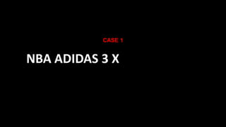 CASE 1

NBA ADIDAS 3 X

 