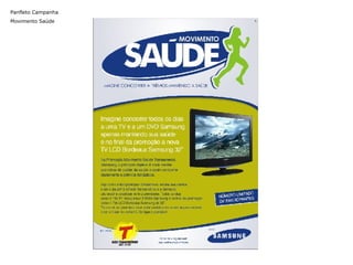 Panfleto Campanha Movimento Saúde 