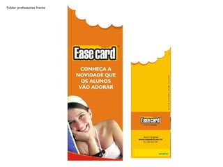 Folder professores frente 