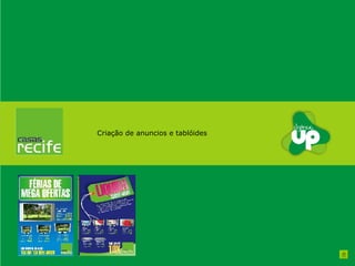 Criação de anuncios e tablóides 
