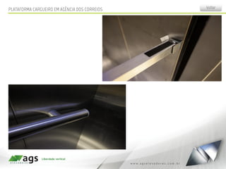 PLATAFORMA CARGUEIRO EM AGÊNCIA DOS CORREIOS Voltar
 