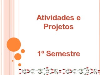 Portfólio 1º semestre