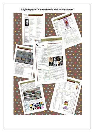 Edição Especial “Centenário de Vinicius de Moraes”

 