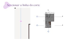 Seccionar a linha do corte
 