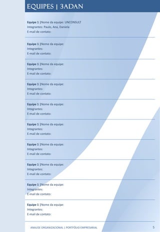 Portfólio empresarial   modelo