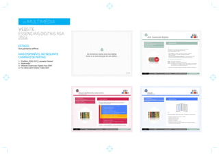 1- “Portfólio_2002-2010_Leonardo Pereira”
2- “Multimédia”
3- “Website Essenciais Digitais Asa 2006“
4- Por último abrir ficheiro “Index.html“
 