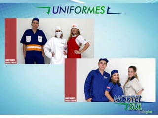 Portfólio note e sul confecções