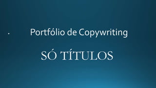 Clarissa Mendes - Portfólio de Copywriter