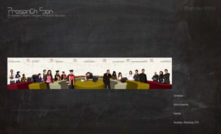 Photography
3D Animator, Graphic Designer, Production Specialist




                                                       Campaign        What?
                                                       Ahlia University
                                                                       Whom?
                                                       Internal
                                                                      Where?
                                                                      Using?
                                                       Illustrator, Photoshop, D70
 