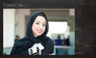 Photography
3D Animator, Graphic Designer, Production Specialist




                                                       People        What?
                                                       -
                                                                     Whom?
                                                       -
                                                                    Where?
                                                                    Using?
                                                       5D MII, Photoshop
 