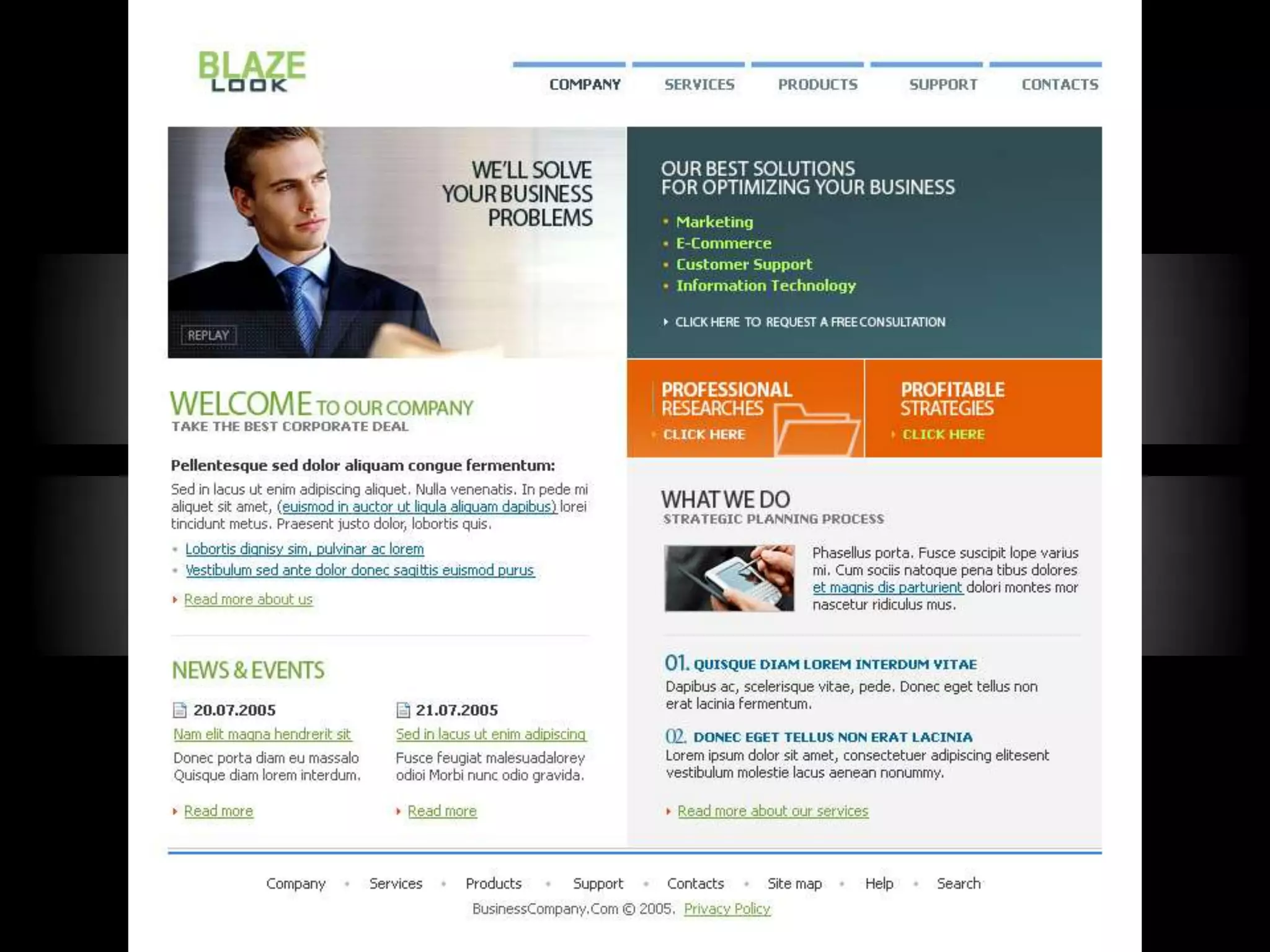 InSync Website Portfolio