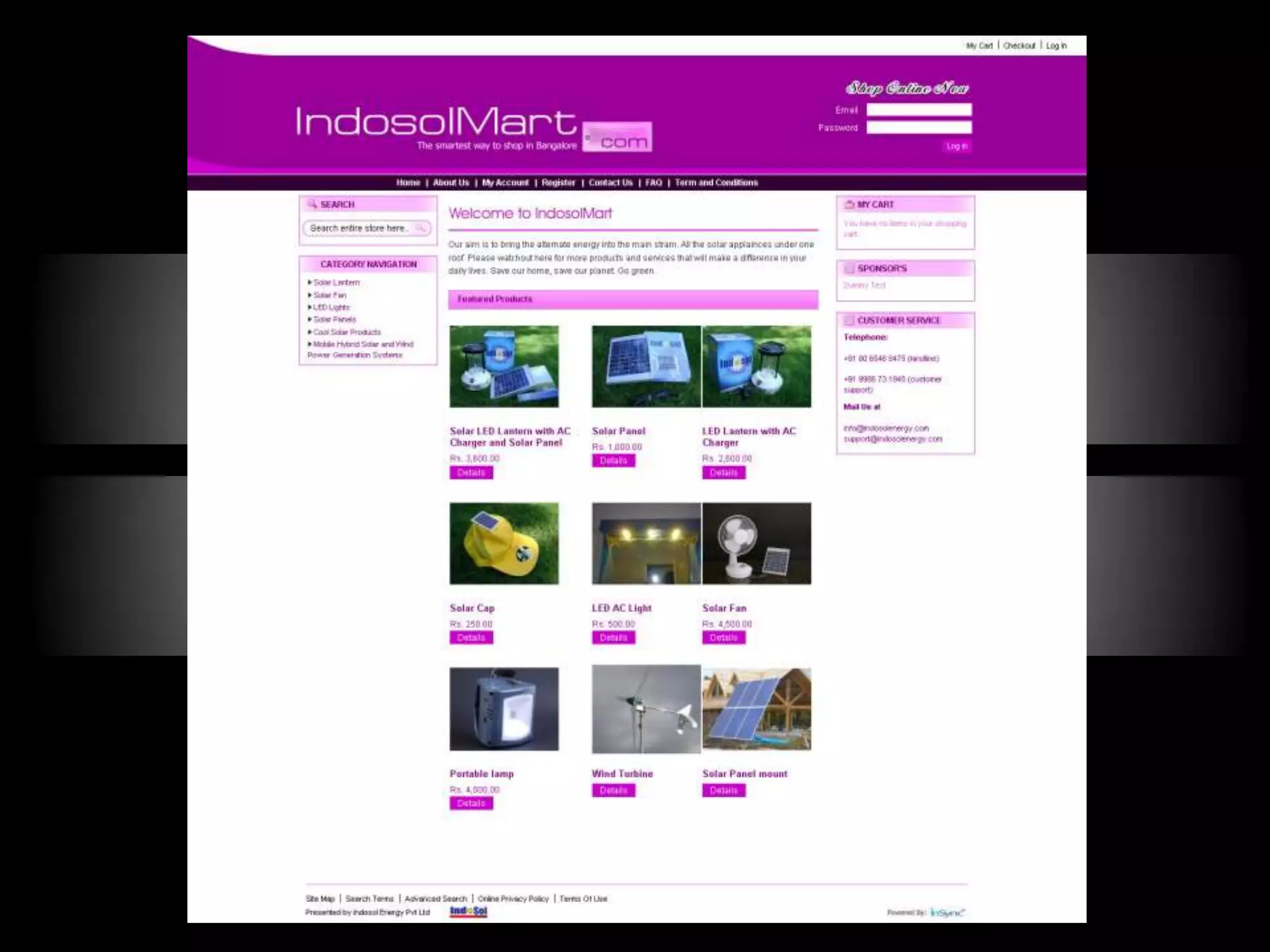 InSync Website Portfolio