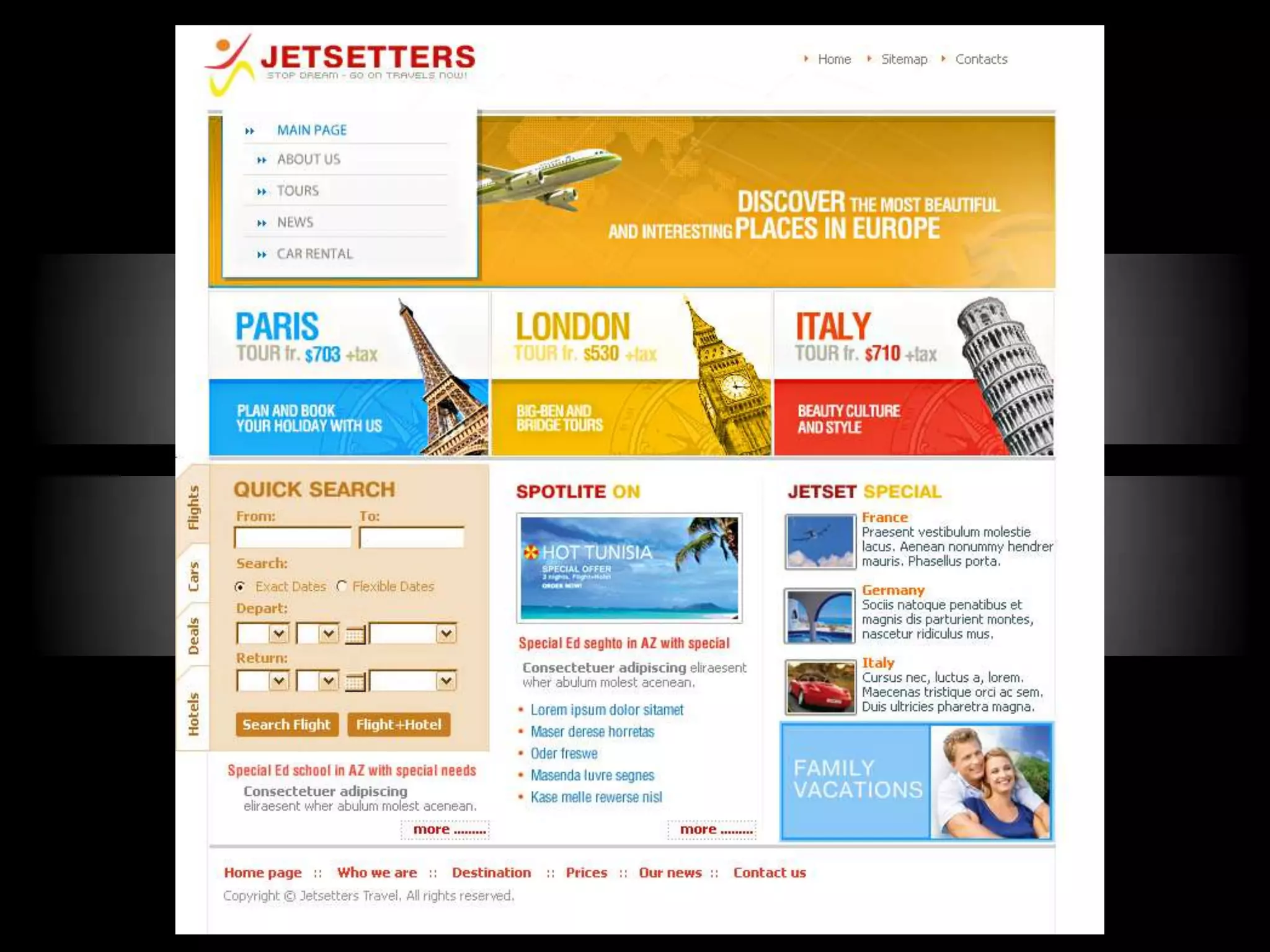 InSync Website Portfolio