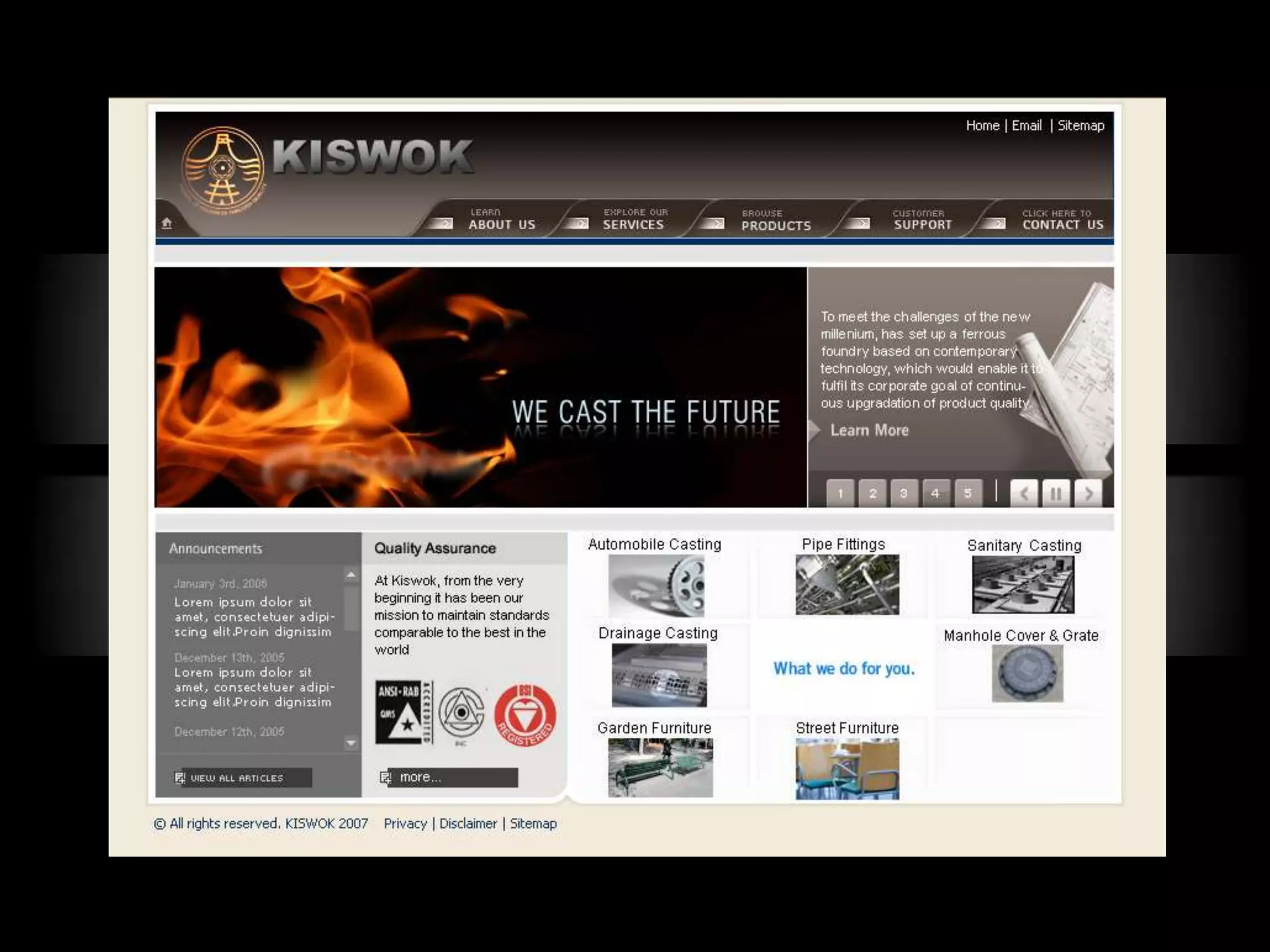 InSync Website Portfolio