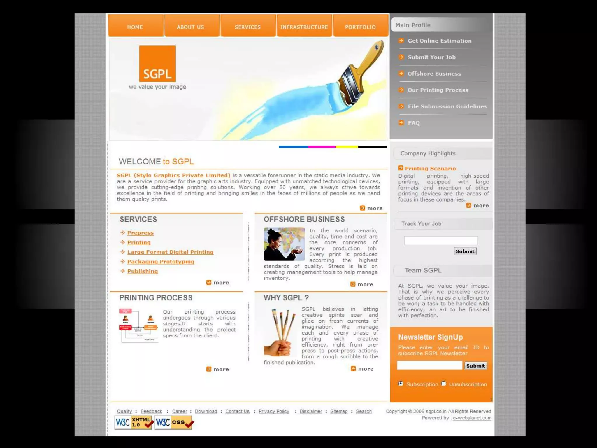 InSync Website Portfolio