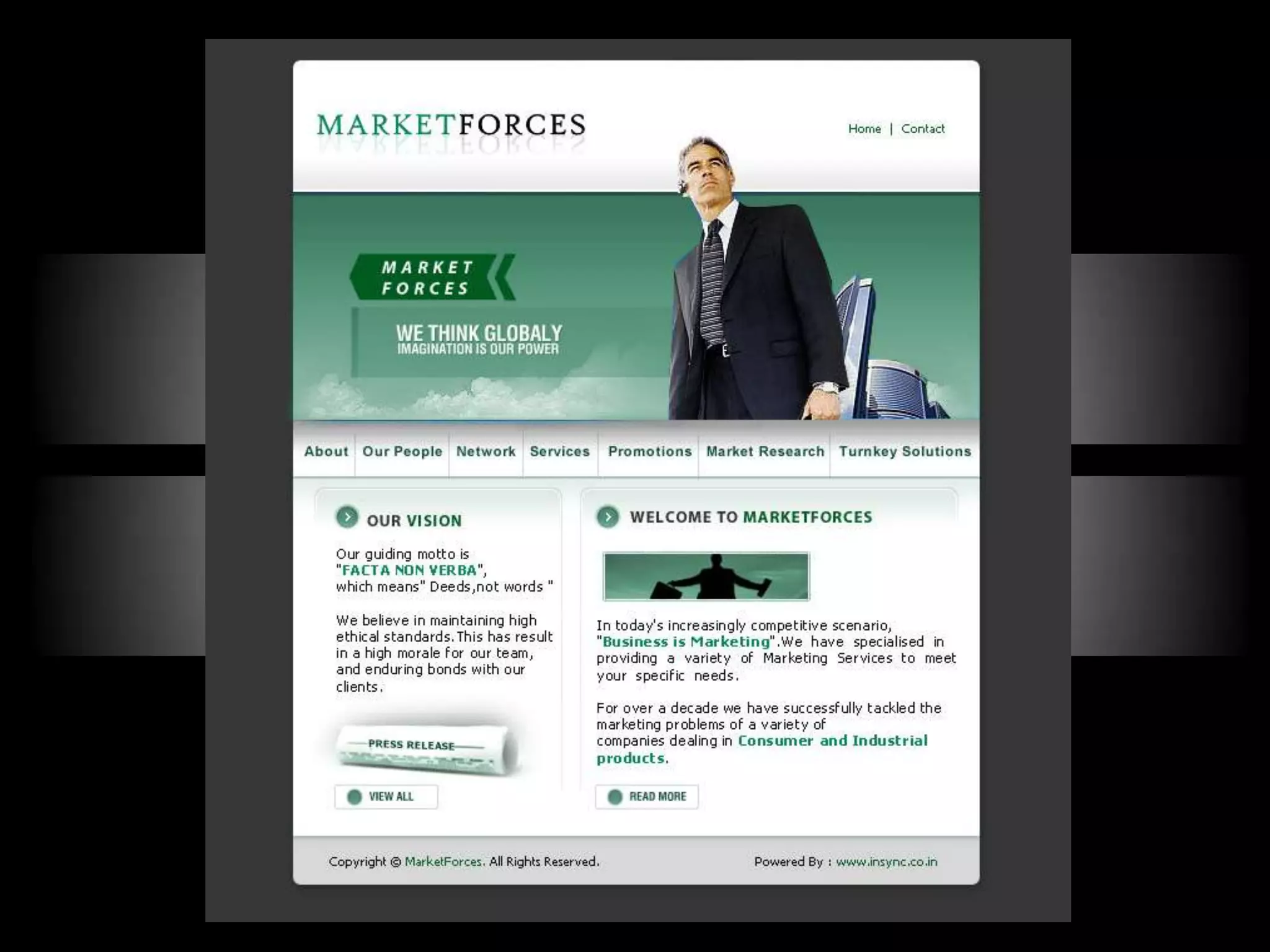 InSync Website Portfolio