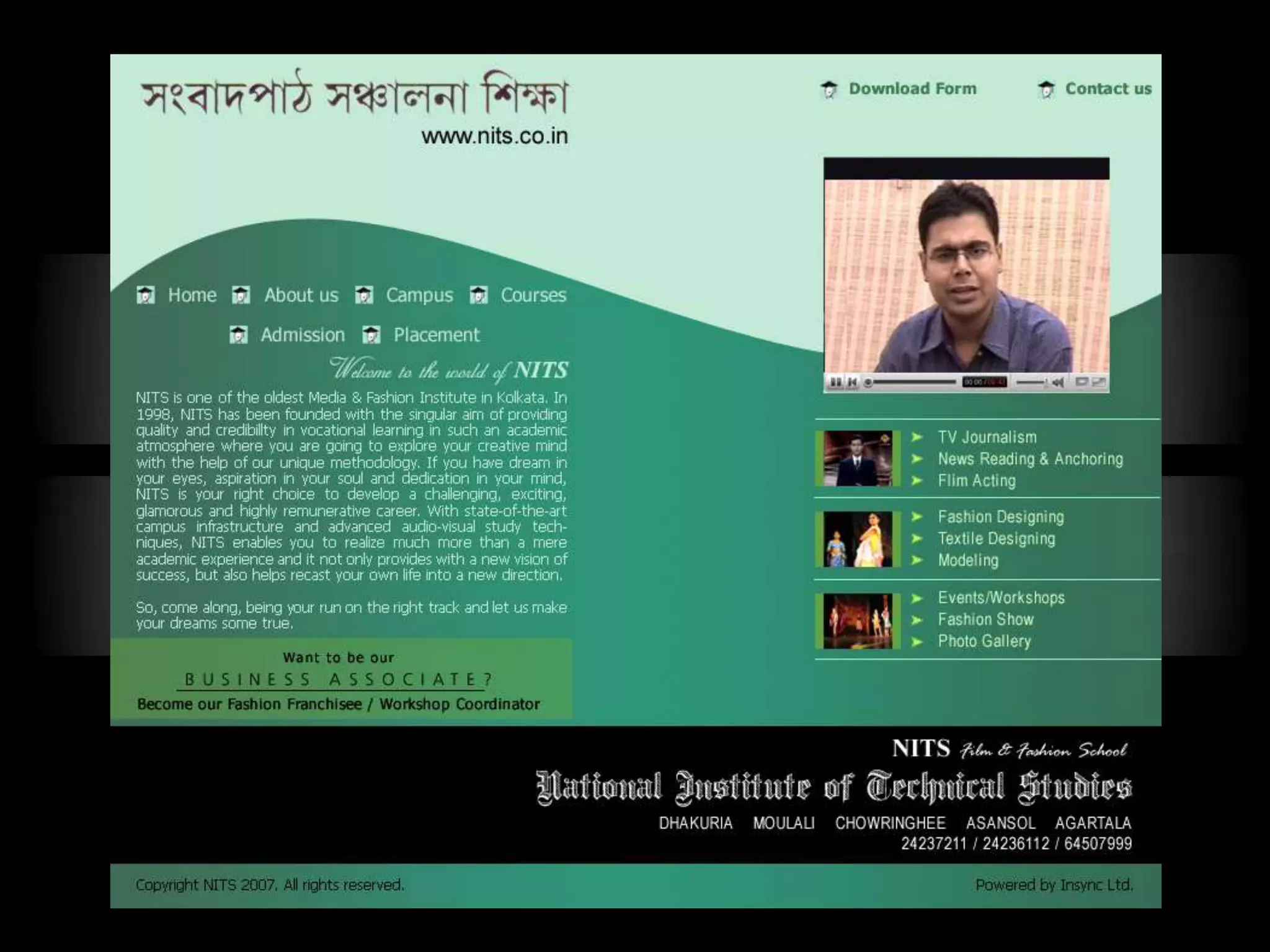 InSync Website Portfolio