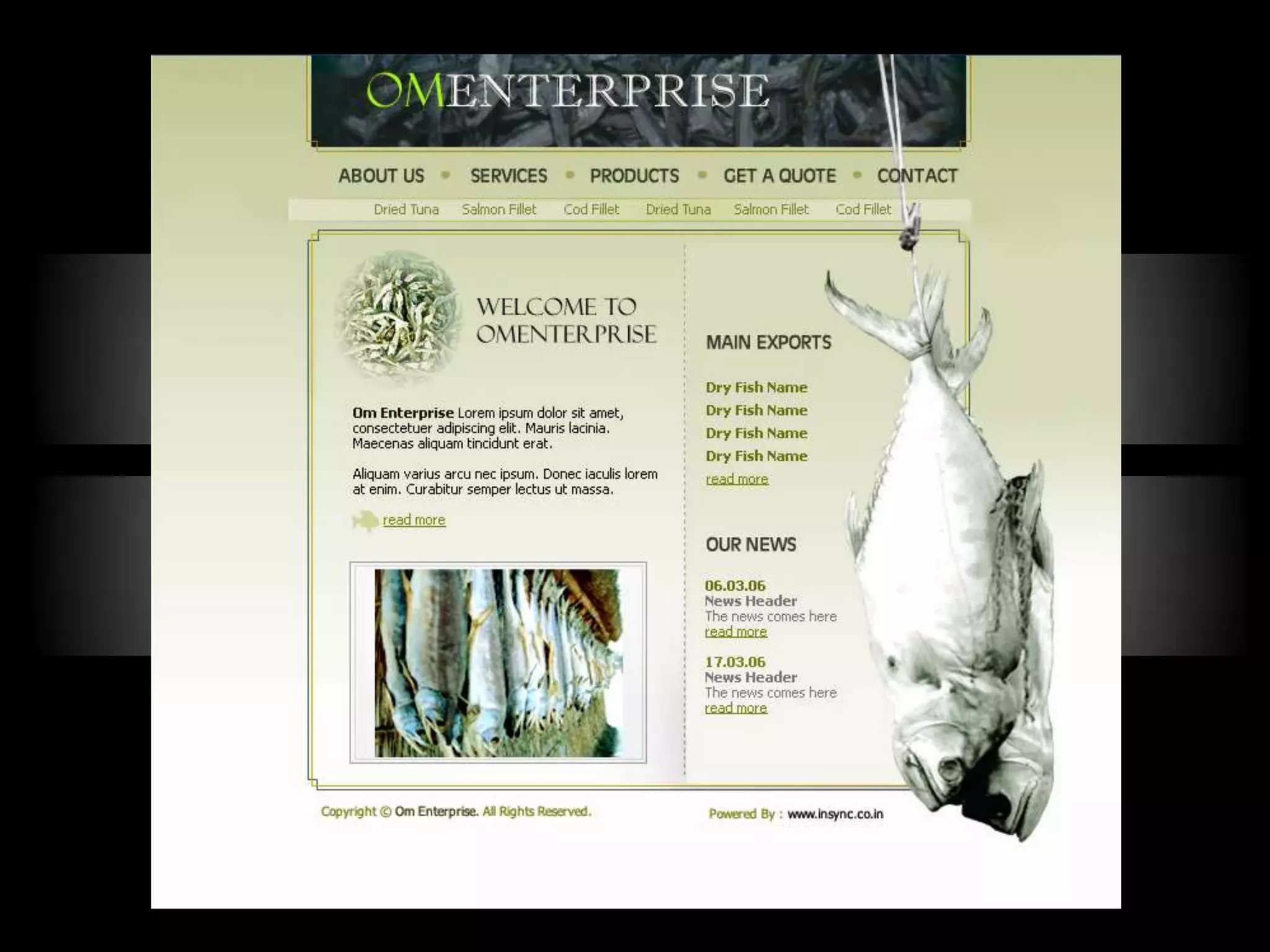 InSync Website Portfolio